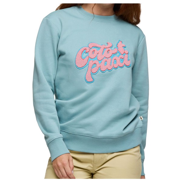 Cotopaxi - Women's Coto-Patch Crew Sweatshirt - Pullover Gr XL türkis Cotopaxi - Women's Coto-Patch Crew Sweatshirt - Pullover Gr XL türkis von Cotopaxi