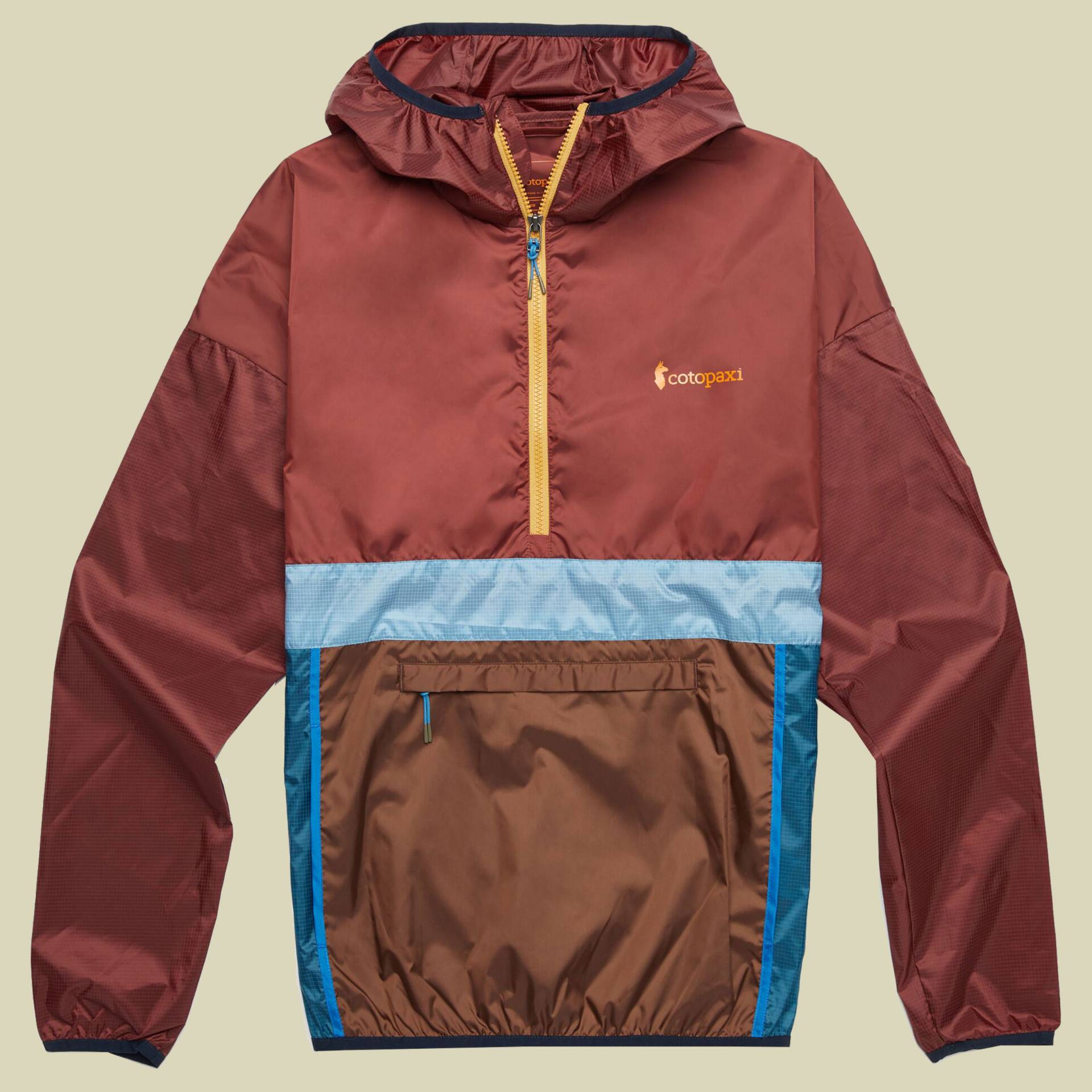 Teca Half-Zip Windbreaker Men S rot - Farbe riverbend Teca Half-Zip Windbreaker Men S rot - Farbe riverbend von Cotopaxi