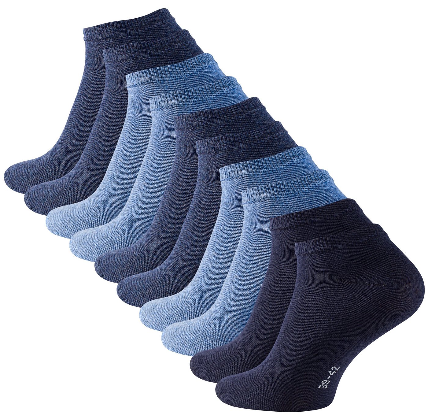 Cotton Prime® Sneakersocken (10-Paar) in angenehmer Baumwollqualität von Cotton Prime®