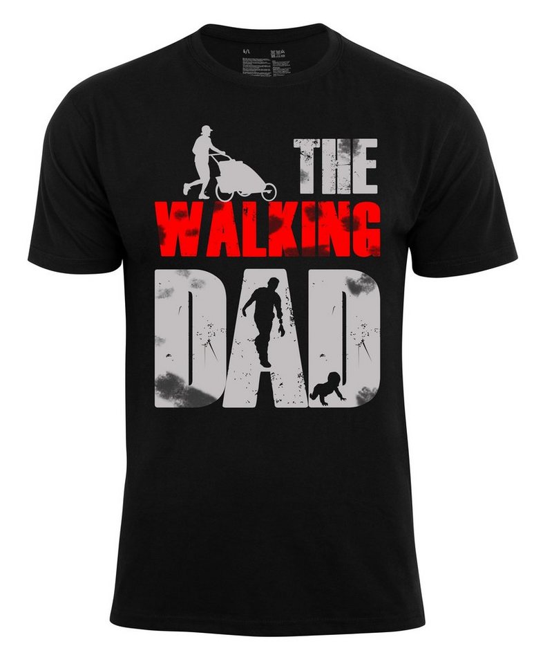 Cotton Prime® T-Shirt "THE WALKING DAD" von Cotton Prime®