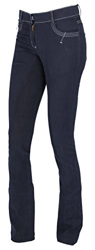 Covalliero Damen Cov.Reithose BasicPlus Jodhpur blau, Größe 34 Reithose, von Covalliero