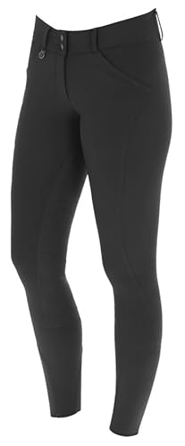 Covalliero Damen Reithose Premium Lederbesatz Black FS 2025, Größe:46 Covalliero Damen Reithose Premium Lederbesatz Black FS 2025, Größe:46 von Covalliero