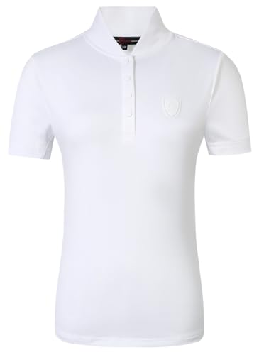 Covalliero Damen Turnier Shirt White F/S 24, Größe:L Covalliero Damen Turnier Shirt White F/S 24, Größe:L von Covalliero