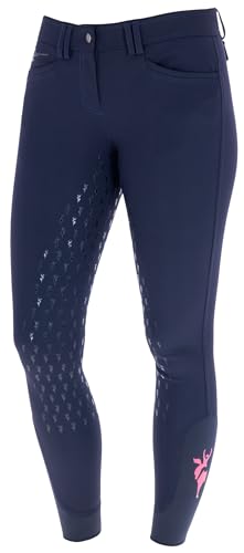 Covalliero Janne x PinkRibbon Reithose Fullgrip, Dark Navy, Gr. 44 Covalliero Janne x PinkRibbon Reithose Fullgrip, Dark Navy, Gr. 44 von Covalliero