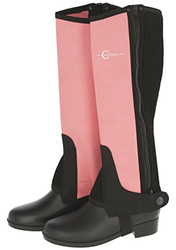 Covalliero Kinder Kinderminichaps Lilli Black/pink, Größe 134 Chaps, von Covalliero