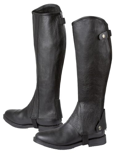Covalliero Minichaps Elasto Leder Elastikeinsatz, schwarz, S, 324030 Covalliero Minichaps Elasto Leder Elastikeinsatz, schwarz, S, 324030 von Covalliero