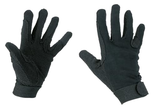 Covalliero Reithandschuhe Jersey, Schwarz, S, 32606 Covalliero Reithandschuhe Jersey, Schwarz, S, 32606 von Covalliero