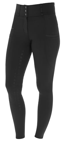 Covalliero Reithose Highwaist, Reithose für Damen, mit Vollbesatz, Handytasche, Glitzerapplikation, schwarz, Gr. 44 Covalliero Reithose Highwaist, Reithose für Damen, mit Vollbesatz, Handytasche, Glitzerapplikation, schwarz, Gr. 44 von Covalliero