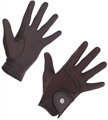 Covalliero Unisex Reithandschuh Chocolate Dunkelbraun F/S 24, Größe:7 / S Covalliero Unisex Reithandschuh Chocolate Dunkelbraun F/S 24, Größe:7 / S von Covalliero