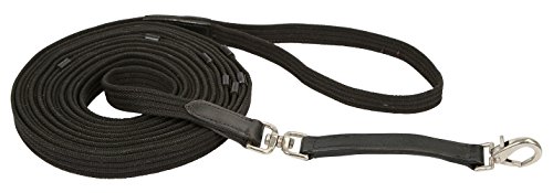 KERBL Longe de Travail avec Ame en cuir pour Cheval 8 m - noir KERBL Longe de Travail avec Ame en cuir pour Cheval 8 m - noir von Covalliero