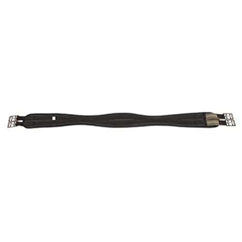Kerbl 321056 Sattelgurt, PU, geschweift 120 cm, Schwarz Kerbl 321056 Sattelgurt, PU, geschweift 120 cm, Schwarz von Covalliero