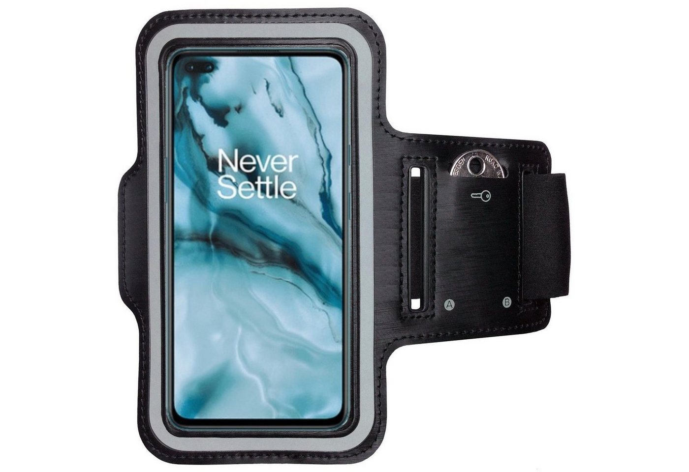 CoverKingz Handyhülle Sportarmband für OnePlus Nord Sport Fitness Hülle Armband Handy CoverKingz Handyhülle Sportarmband für OnePlus Nord Sport Fitness Hülle Armband Handy von CoverKingz