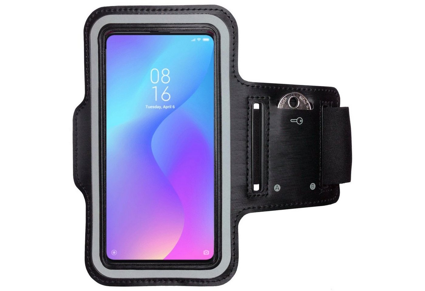 CoverKingz Handyhülle Xiaomi Mi 9T Handy Sport Armband Hülle Sportarmband Fitness Tasche, Sport Schutzhülle Schlüsselfach Handyhülle Jogging Schutztasche Etui CoverKingz Handyhülle Xiaomi Mi 9T Handy Sport Armband Hülle Sportarmband Fitness Tasche, Sport Schutzhülle Schlüsselfach Handyhülle Jogging Schutztasche Etui von CoverKingz