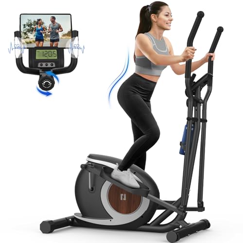 Crosstrainer für Zuhause, Ultraleiser Magnetischer Ellipsentrainer mit 16 Widerstandsstufen, LCD-Monitor, Rutschfestem Pedal, Flaschenhalter, Bis zu 265 LBS Home Fitness-Übung Elliptical Stepper Crosstrainer für Zuhause, Ultraleiser Magnetischer Ellipsentrainer mit 16 Widerstandsstufen, LCD-Monitor, Rutschfestem Pedal, Flaschenhalter, Bis zu 265 LBS Home Fitness-Übung Elliptical Stepper von Cowmew