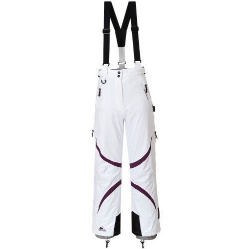 Cox Swain Damen 2-Lagen Snowboard-/ Skihose Jacy mit RECCO Lawinenreflektor 15.000mm Wassersäule!, Colour: White/Berry, Size: XL Cox Swain Damen 2-Lagen Snowboard-/ Skihose Jacy mit RECCO Lawinenreflektor 15.000mm Wassersäule!, Colour: White/Berry, Size: XL von Cox Swain