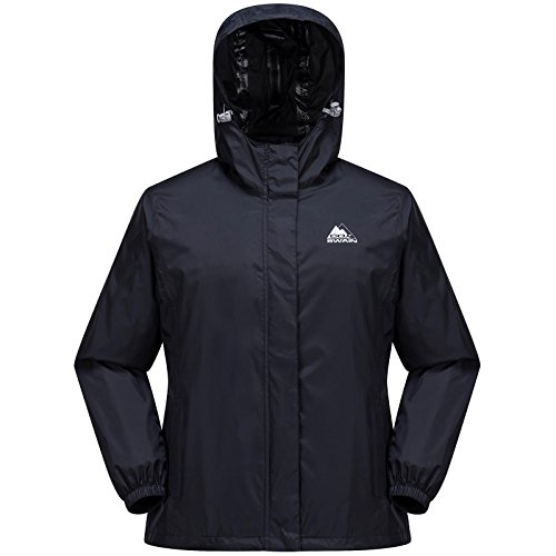 Cox Swain Damen Outdoor Funktions Regenjacke Gale 8.000mm Wassersäule + 5.000mm atmungsaktiv, Colour: Black, Size: M Cox Swain Damen Outdoor Funktions Regenjacke Gale 8.000mm Wassersäule + 5.000mm atmungsaktiv, Colour: Black, Size: M von Cox Swain