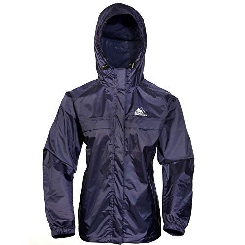 Cox Swain 2-Lagen Damen Outdoor Funktions Regenjacke - 3.000mm Wassersäule -3.000mm Atmungsaktivität, Colour: Navy, Size: S von Cox Swain