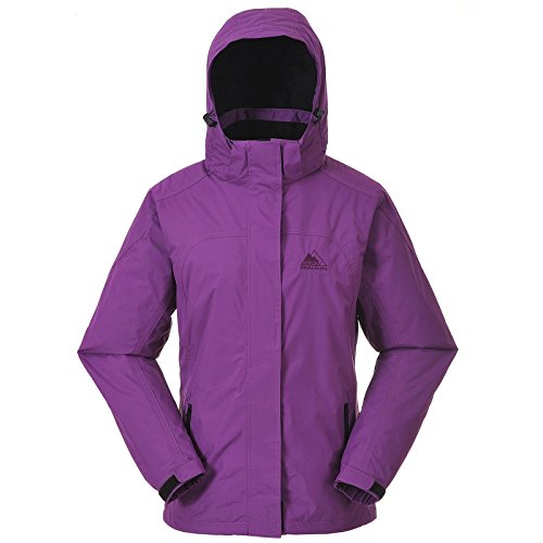 Cox Swain Damen 2-Lagen Outdoor Regenjacke Pure - 5.000mm Wassersäule, Colour: Berry, Size: XS Cox Swain Damen 2-Lagen Outdoor Regenjacke Pure - 5.000mm Wassersäule, Colour: Berry, Size: XS von Cox Swain