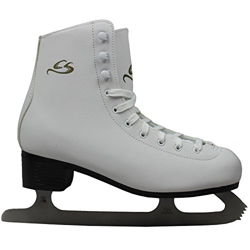 Cox Swain Figure Damen + Kinder Eiskunstlauf Schlittschuh -LOHJA- alle Größen, Colour: White, Size: 41 von Cox Swain