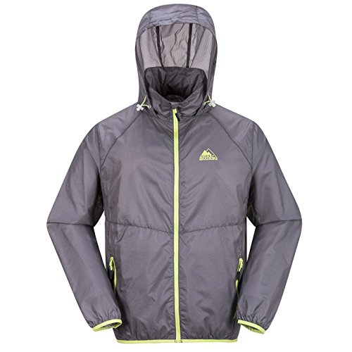 Cox Swain Herren Laufjacke MALIX - super leicht!, Colour: Grey/Green Zipper, Size: XXL Cox Swain Herren Laufjacke MALIX - super leicht!, Colour: Grey/Green Zipper, Size: XXL von Cox Swain