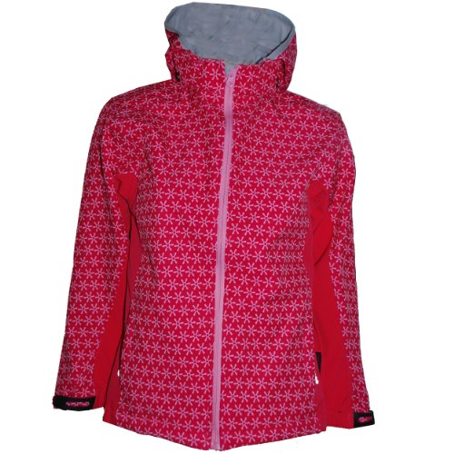 Cox Swain Kinder 3-Lagen Outdoor Softshell Jacke Hannah - 10.000mm Wassersäule 5.000mm atmungsaktiv, Colour: Pink, Size: 11/12 von Cox Swain