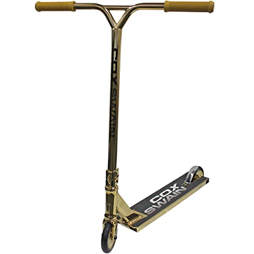 Cox Swain Stunt Scooter The 88 Wide Deck 110mm Rollen - ABEC9 Lager- ALU Kern Rollen Super Quality! - Gold/Gold Cox Swain Stunt Scooter The 88 Wide Deck 110mm Rollen - ABEC9 Lager- ALU Kern Rollen Super Quality! - Gold/Gold von Cox Swain