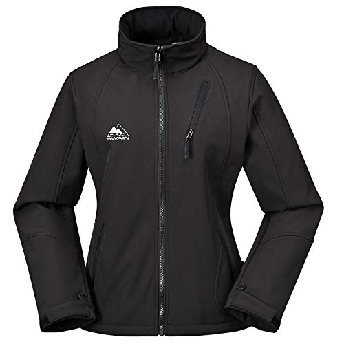 Cox Swain Titanium 3-Lagen Damen Softshell Jacke Forest - 10.000mm Wassersäule 2.000mm atmungsaktiv, Colour: Black, Size: M Cox Swain Titanium 3-Lagen Damen Softshell Jacke Forest - 10.000mm Wassersäule 2.000mm atmungsaktiv, Colour: Black, Size: M von Cox Swain