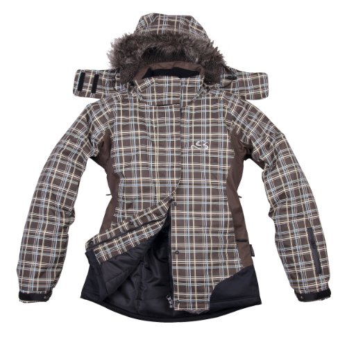 Cox Swain Titanium Damen 2-Lagen Outdoor Multifunktionsjacke Lydia - 15.000 mm Wassersäule, Colour: Brown, Size: M Cox Swain Titanium Damen 2-Lagen Outdoor Multifunktionsjacke Lydia - 15.000 mm Wassersäule, Colour: Brown, Size: M von Cox Swain