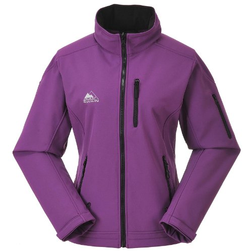 Cox Swain Titanium Damen 3-Lagen Softshell Jacke Bear - 10.000mm Wassersäule 5.000 atmungsaktiv, Colour: Berry, Size: L Cox Swain Titanium Damen 3-Lagen Softshell Jacke Bear - 10.000mm Wassersäule 5.000 atmungsaktiv, Colour: Berry, Size: L von Cox Swain