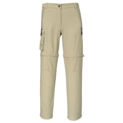 Cox Swain Trekking Hose Range Women Quick Dry - Anti Moskito - UV Schutz, Farbe: Khaki/Beige, Gr.: M von Cox Swain