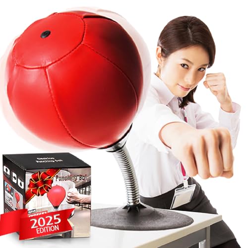 Freistehende Desktop-Boxsack von CozyBomB - Stress Buster Relief mit Ständer - Boxing Punch Ball mit Freistehende Desktop-Boxsack von CozyBomB - Stress Buster Relief mit Ständer - Boxing Punch Ball mit von CozyBomB