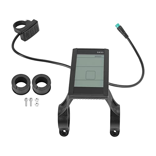 Cpolebev Protocol 2 Elektrofahrrad Bildschirm 24V 36V 48V LCD S830 Bildschirm mit Wasserdichtem USB Anschluss (5 Pins) von Cpolebev