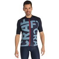 CRAFT ADV Endur Graphic Kurzarmtrikot, für Herren, Größe M, Radtrikot, von Craft