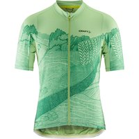 CRAFT ADV Endurance Graphic Kurzarmtrikot, für Herren, Größe 2XL, Fahrradtrikot, CRAFT ADV Endurance Graphic Kurzarmtrikot, für Herren, Größe 2XL, Fahrradtrikot, von Craft