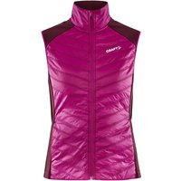 CRAFT ADV Essence Warm Steppweste Damen 486000 - roxo M von Craft