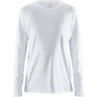 CRAFT ADV Essence langarm Trainingsshirt Damen 900000 - white XL von Craft