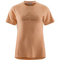 CRAFT ADV Wool Trailrunningshirt Damen 791200 - cliff melange L von Craft