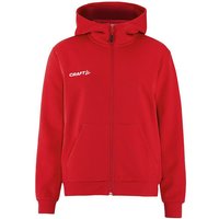 CRAFT Community 2.0 Logo Kapuzenjacke Damen 430000 - bright red XL von Craft