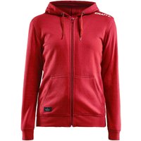 CRAFT Community Kapuzenjacke Damen 430000 - bright red L CRAFT Community Kapuzenjacke Damen 430000 - bright red L von Craft