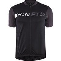 CRAFT Core Endur Logo Fahrradtrikot Herren 999992 - black/slate XL von Craft