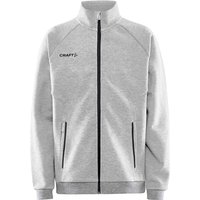 CRAFT Core Soul Sweatjacke Kinder 950000 - grey melange 158/164 von Craft