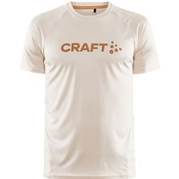 CRAFT Core Unify Logo Trainingsshirt Herren 211000 - ecru XXL von Craft
