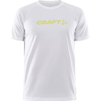 CRAFT Core Unify Logo Trainingsshirt Herren 900000 - white L von Craft