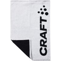 CRAFT Court Handtuch 900999 - white/black von Craft