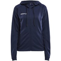 CRAFT Evolve Kapuzen-Trainingsjacke Damen 390000 - navy L von Craft