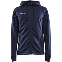 CRAFT Evolve Kapuzen-Trainingsjacke Herren 390000 - navy L von Craft