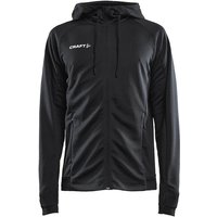 CRAFT Evolve Kapuzen-Trainingsjacke Herren 999000 - black L von Craft