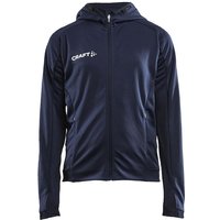 CRAFT Evolve Kapuzen-Trainingsjacke Kinder 390000 - navy 122/128 von Craft