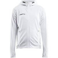 CRAFT Evolve Kapuzen-Trainingsjacke Kinder 900000 - white 122/128 von Craft