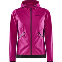 CRAFT Glide Hood Langlaufjacke Damen 486000 - roxo L von Craft